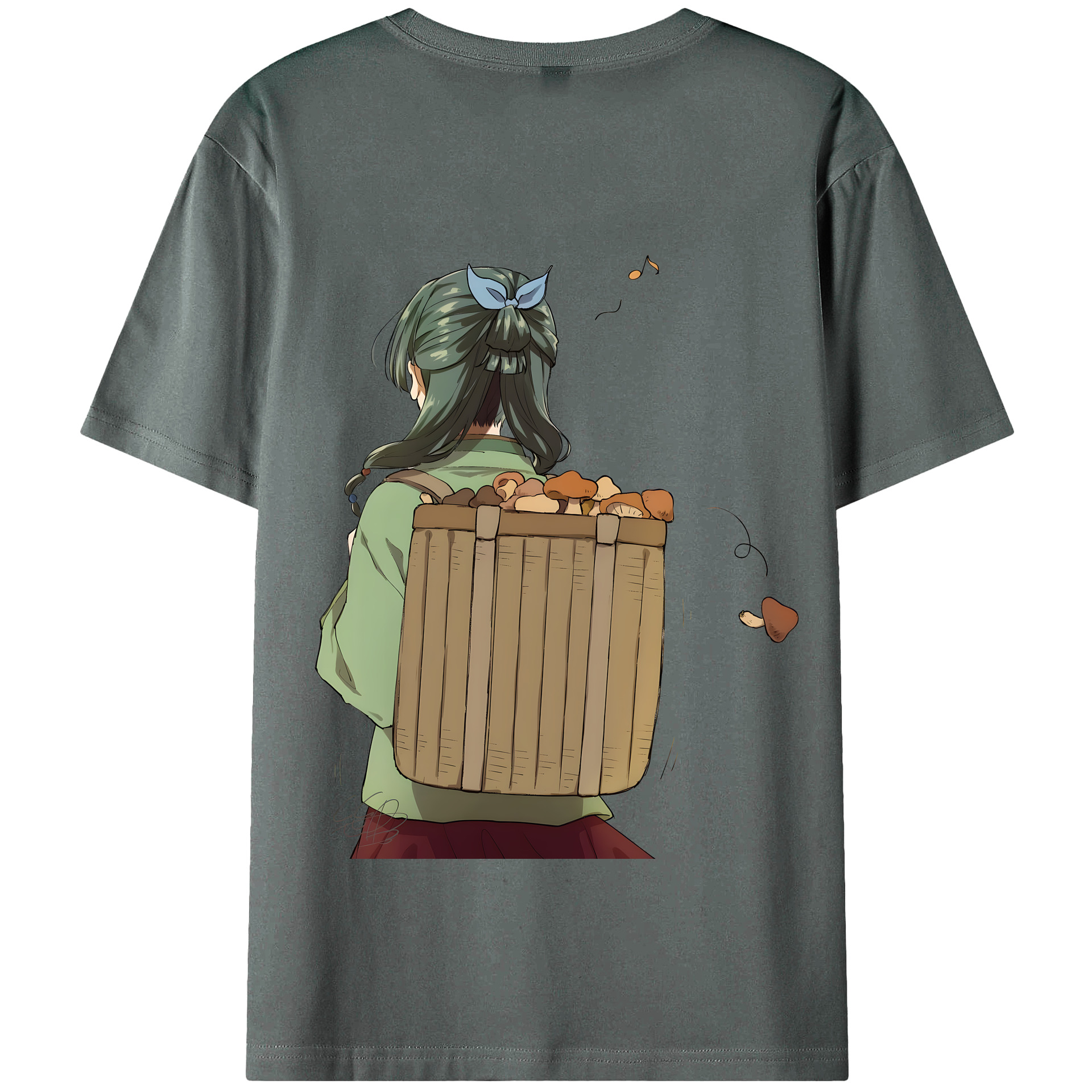 （画像用） 薬屋のひとりごと The Apothecary Diaries 綿100％半袖Tシャツ（背面プリント）